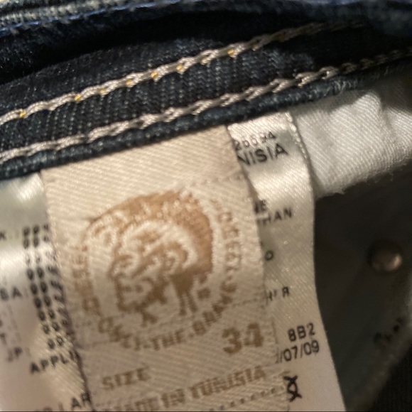 Diesel Industry Larkee Men’s Denim Jeans 34W x 32L - Picture 8 of 8